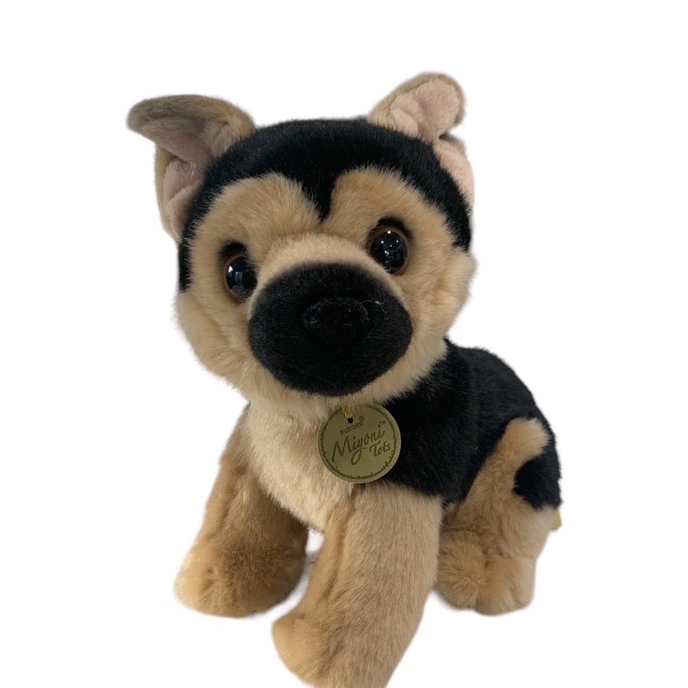 8" Miyoni By Aurora Tots German Shepard Puppy Plush Toy